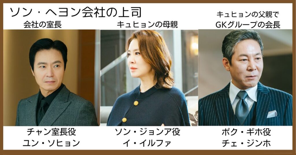 ソン・へヨン会社の上司